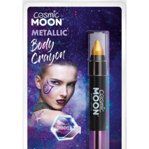 Cosmic Moon Metallic Body Crayons, Gold