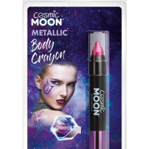 Cosmic Moon Metallic Body Crayons, Pink