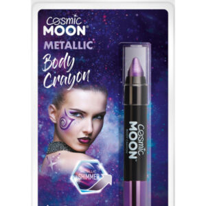 Cosmic Moon Metallic Body Crayons, Purple