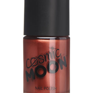 Cosmic Moon Metallic Nail Polish, Red