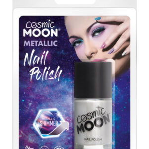 Cosmic Moon Metallic Nail Polish, Silver