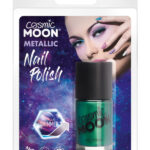 Cosmic Moon Metallic Nail Polish, Green