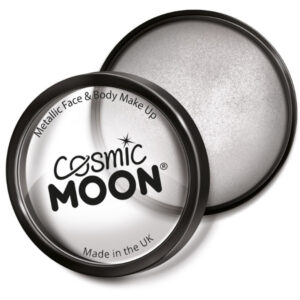 Cosmic Moon Metallic Pro Face Paint Cake Pots, Sil