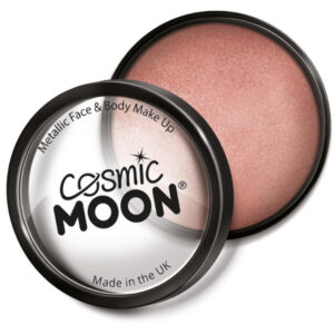 Cosmic Moon Metallic Pro Face Paint Cake Pots, Ros