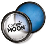Cosmic Moon Metallic Pro Face Paint Cake Pots, Blu