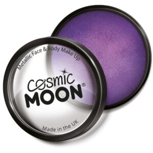 Cosmic Moon Metallic Pro Face Paint Cake Pots, Pur