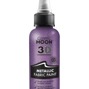 Cosmic Moon Metallic Fabric Paint, Purple