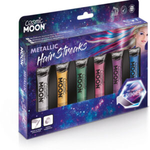 Cosmic Moon Metallic Hair Streaks, Assorted