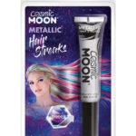 Cosmic Moon Metallic Hair Streaks, Silver