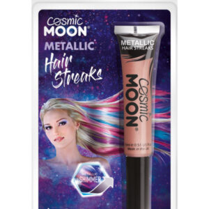 Cosmic Moon Metallic Hair Streaks, Rose Gold