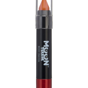 Moon Terror Halloween Body Crayons, Orange