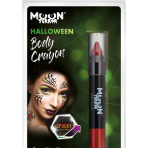 Moon Terror Halloween Body Crayon, Red