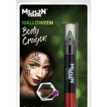Moon Terror Halloween Body Crayons, Green