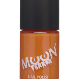 Moon Terror Halloween Nail polish, Orange