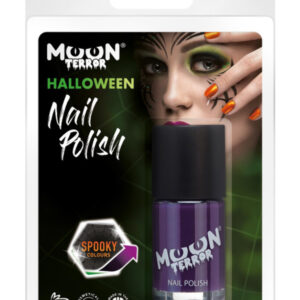 Moon Terror Halloween Nail Polish, Purple