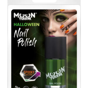 Moon Terror Halloween Nail Polish, Green