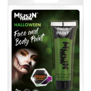 Moon Terror Halloween Face & Body Paint, Green