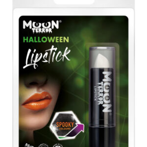 Moon Terror Halloween Lipstick, White