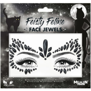 Moon Terror Face Jewels, Feisty Feline