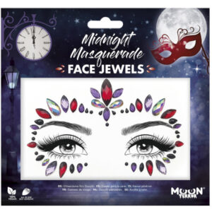 Moon Terror Face Jewels, Midnight Masquerade