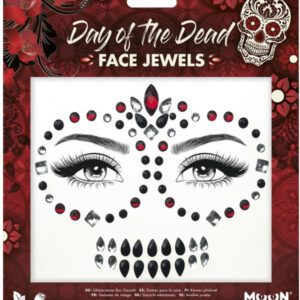 Moon Terror Face Jewels, Day of the Dead